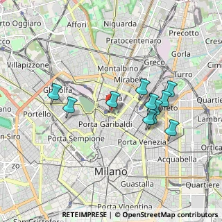 Mappa Via G. De Castillia, 20124 Milano MI, Italia (1.64818)
