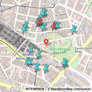Mappa Via G. De Castillia, 20124 Milano MI, Italia (0.278)
