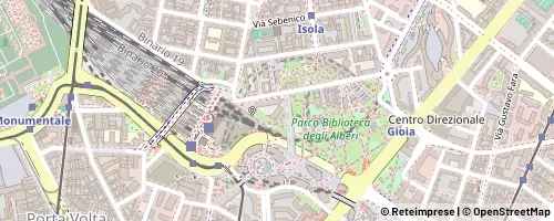 Mappa Milano
