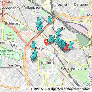 Mappa Piazzale Damiano Chiesa, 20149 Milano MI, Italia (0.749)