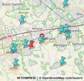 Mappa 20009 Vittuone MI, Italia (4.73167)