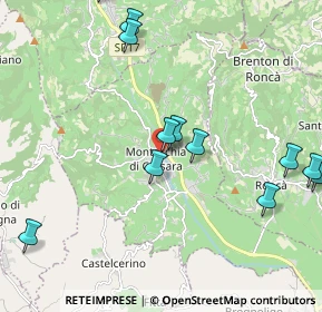 Mappa Via Caduti del Lavoro, 37030 Montecchia di Crosara VR, Italia (2.3725)