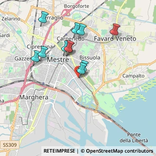 Mappa Via Hermada, 30170 Venezia VE, Italia (1.80182)