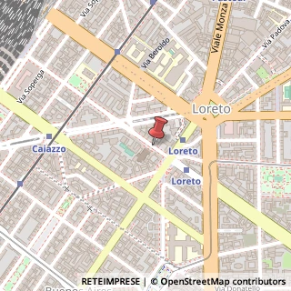Mappa Via Pierluigi da Palestrina, 4/A, 20124 Milano, Milano (Lombardia)