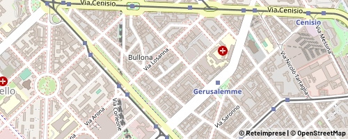 Mappa Milan