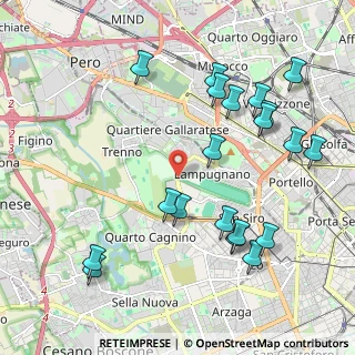 Mappa Via Ippodromo, 20151 Milano MI, Italia (2.313)