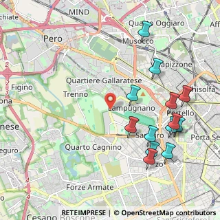 Mappa Via Ippodromo, 20151 Milano MI, Italia (2.33077)