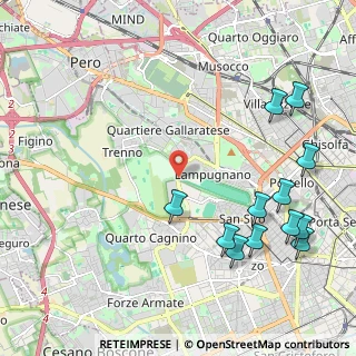 Mappa Via Ippodromo, 20151 Milano MI, Italia (2.64083)