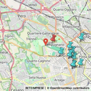 Mappa Via Ippodromo, 20151 Milano MI, Italia (2.62)