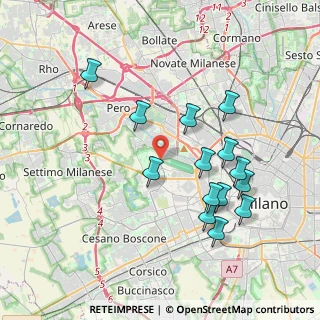 Mappa Via Ippodromo, 20151 Milano MI, Italia (3.80571)