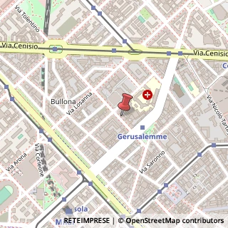 Mappa Via Giovanni Battista Fauch?, 10, 20154 Milano, Milano (Lombardia)