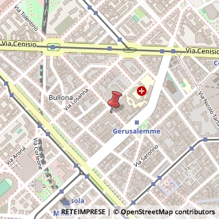 Mappa Via Giovanni Battista Fauch?, 11, 20154 Milano, Milano (Lombardia)