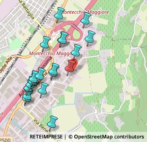 Mappa Via Meucci, 36040 Brendola VI, Italia (0.516)