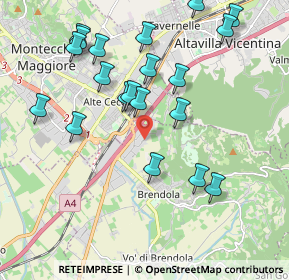 Mappa Via Meucci, 36040 Brendola VI, Italia (2.11)