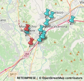 Mappa Via Meucci, 36040 Brendola VI, Italia (2.55455)