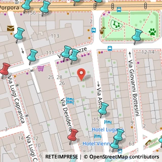 Mappa Via Desiderio, 20131 Milano MI, Italia (0.12)