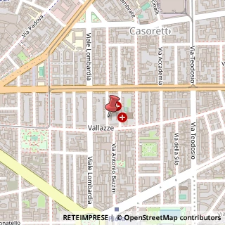 Mappa Visita presso Via Catalani, 4, Accettazione in Via Jommelli 17 Casse Solventi, 20131 Milano MI, Italia, 20131 Milano, Milano (Lombardia)