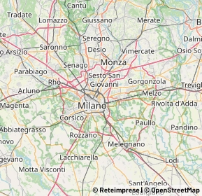 Mappa 20131 Milano MI, Italia (13.2295)