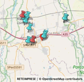 Mappa Via 1 Maggio, 24051 Antegnate BG, Italia (3.37083)