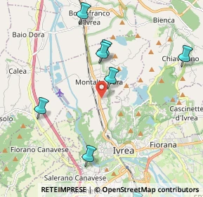 Mappa Via Balme, 10016 Montalto Dora TO, Italia (3.01818)