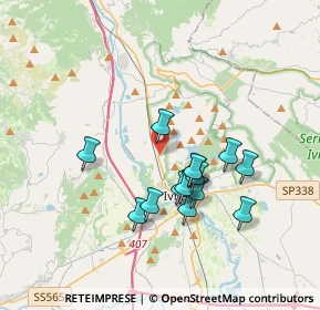 Mappa Via Balme, 10016 Montalto Dora TO, Italia (3.07357)