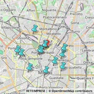Mappa Vicolo Gaetano de Castillia, 20124 Milano MI, Italia (1.79692)