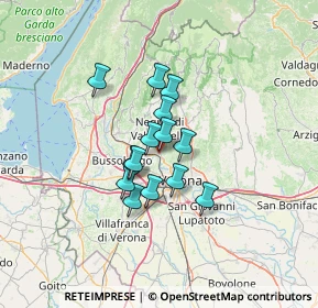 Mappa Via Genova, 37125 Verona VR, Italia (8.88857)