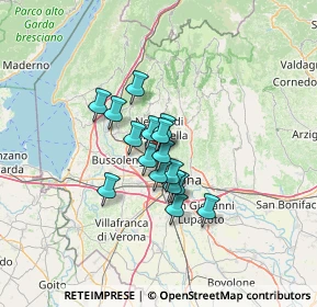Mappa Via Genova, 37125 Verona VR, Italia (8.52625)