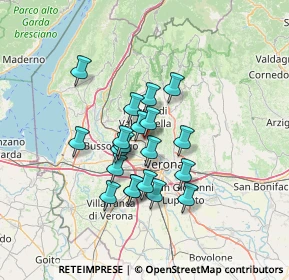 Mappa Via Genova, 37125 Verona VR, Italia (10.5315)