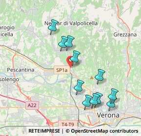 Mappa Via Genova, 37125 Verona VR, Italia (3.87)