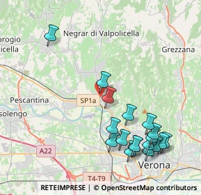Mappa Via Genova, 37125 Verona VR, Italia (4.63667)