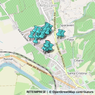Mappa Via Genova, 37125 Verona VR, Italia (0.24483)