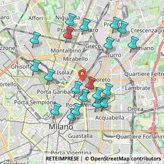 Mappa Piazza Duca D'Aosta, 20124 Milano MI, Italia (2.1015)