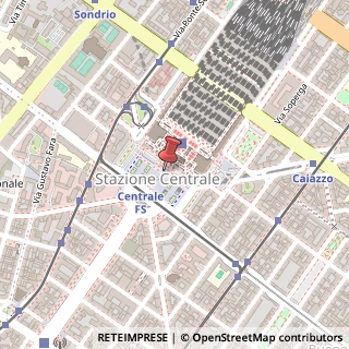 Mappa Piazza duca d'aosta, 20124 Milano, Milano (Lombardia)
