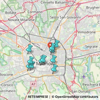 Mappa Piazza Duca D'Aosta, 20124 Milano MI, Italia (3.07182)