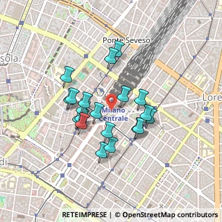 Mappa Piazza Duca D'Aosta, 20124 Milano MI, Italia (0.363)