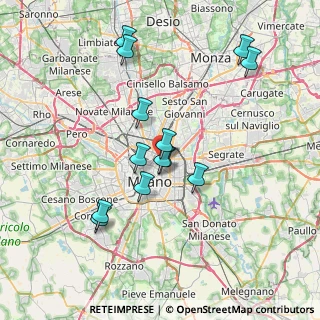Mappa Piazza Duca D'Aosta, 20124 Milano MI, Italia (6.92769)