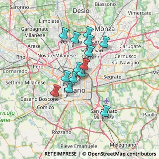 Mappa Piazza Duca D'Aosta, 20124 Milano MI, Italia (5.24357)