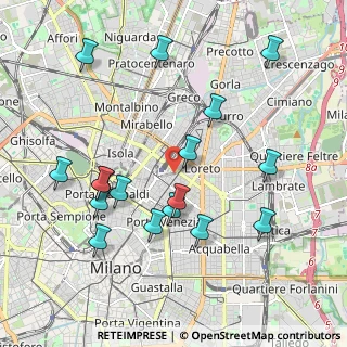 Mappa Via Mauro Macchi, 20124 Milano MI, Italia (2.11941)