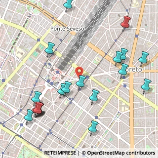 Mappa Via Mauro Macchi, 20124 Milano MI, Italia (0.67)