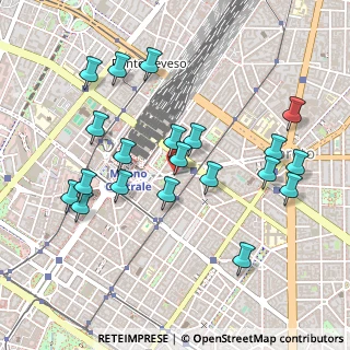 Mappa Viale Doria Andrea, 20124 Milano MI, Italia (0.502)