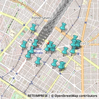 Mappa Viale Doria Andrea, 20124 Milano MI, Italia (0.4205)