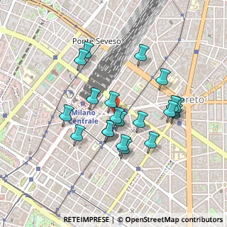 Mappa Via Mauro Macchi, 20124 Milano MI, Italia (0.4025)