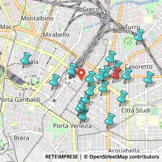 Mappa Via Mauro Macchi, 20124 Milano MI, Italia (0.935)