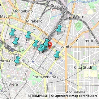 Mappa Via Mauro Macchi, 20124 Milano MI, Italia (0.785)