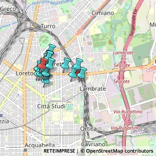 Mappa Via Antonio Salieri, 20131 Milano MI, Italia (0.8535)