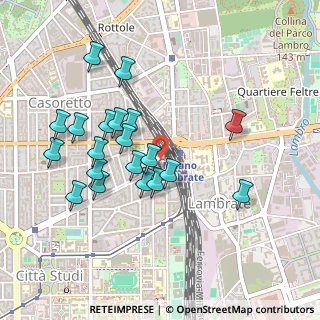Mappa Via Antonio Salieri, 20131 Milano MI, Italia (0.4545)