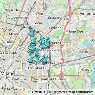Mappa Via Antonio Salieri, 20131 Milano MI, Italia (1.355)