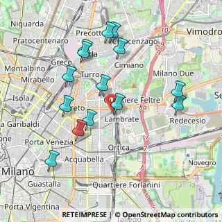 Mappa Via Antonio Salieri, 20131 Milano MI, Italia (1.98071)