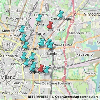 Mappa Via Antonio Salieri, 20131 Milano MI, Italia (1.96)